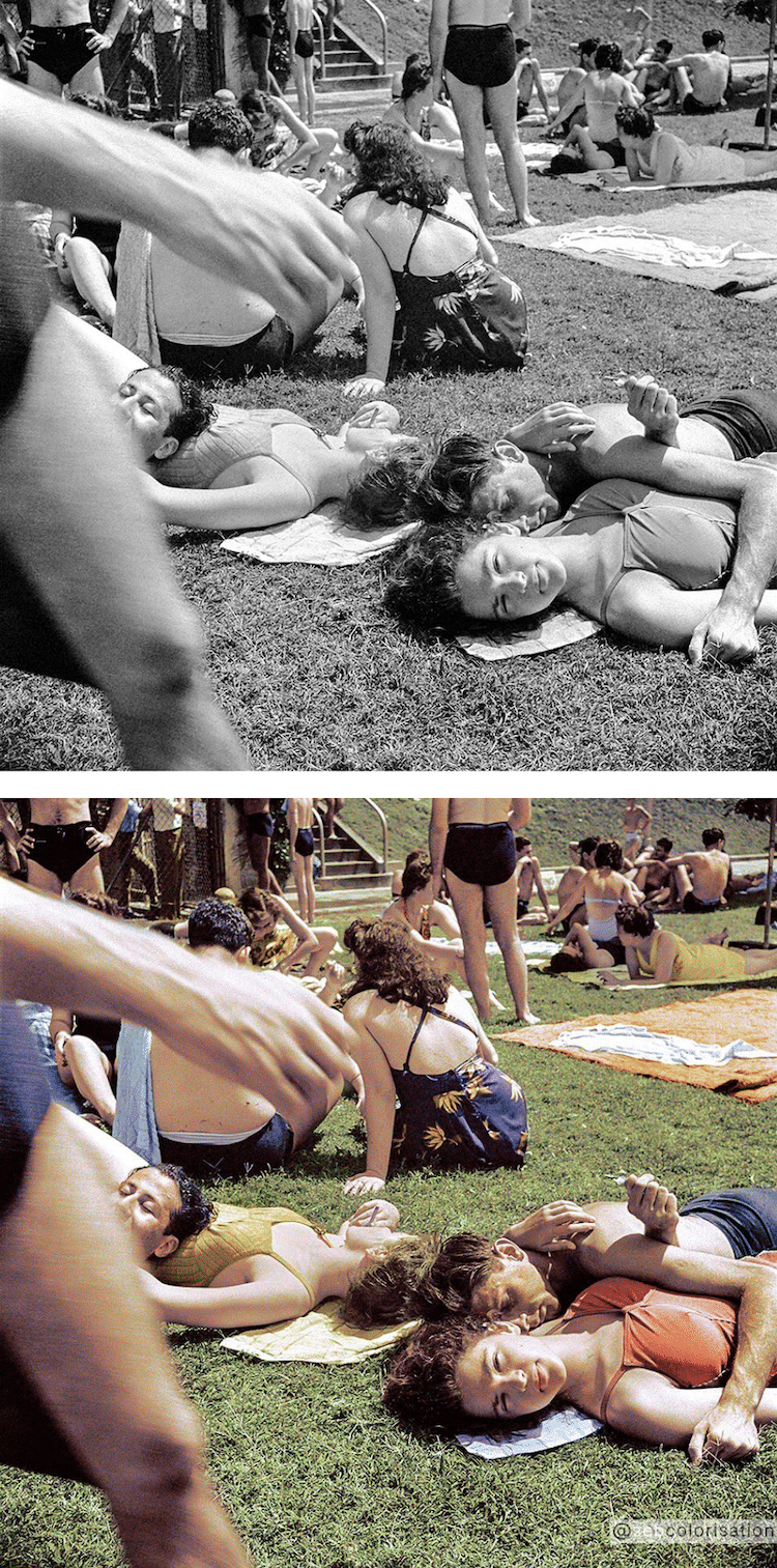 Colorized Old Photos by Sébastien de Oliveira