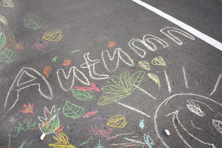 Sidewalk Chalk Ideas