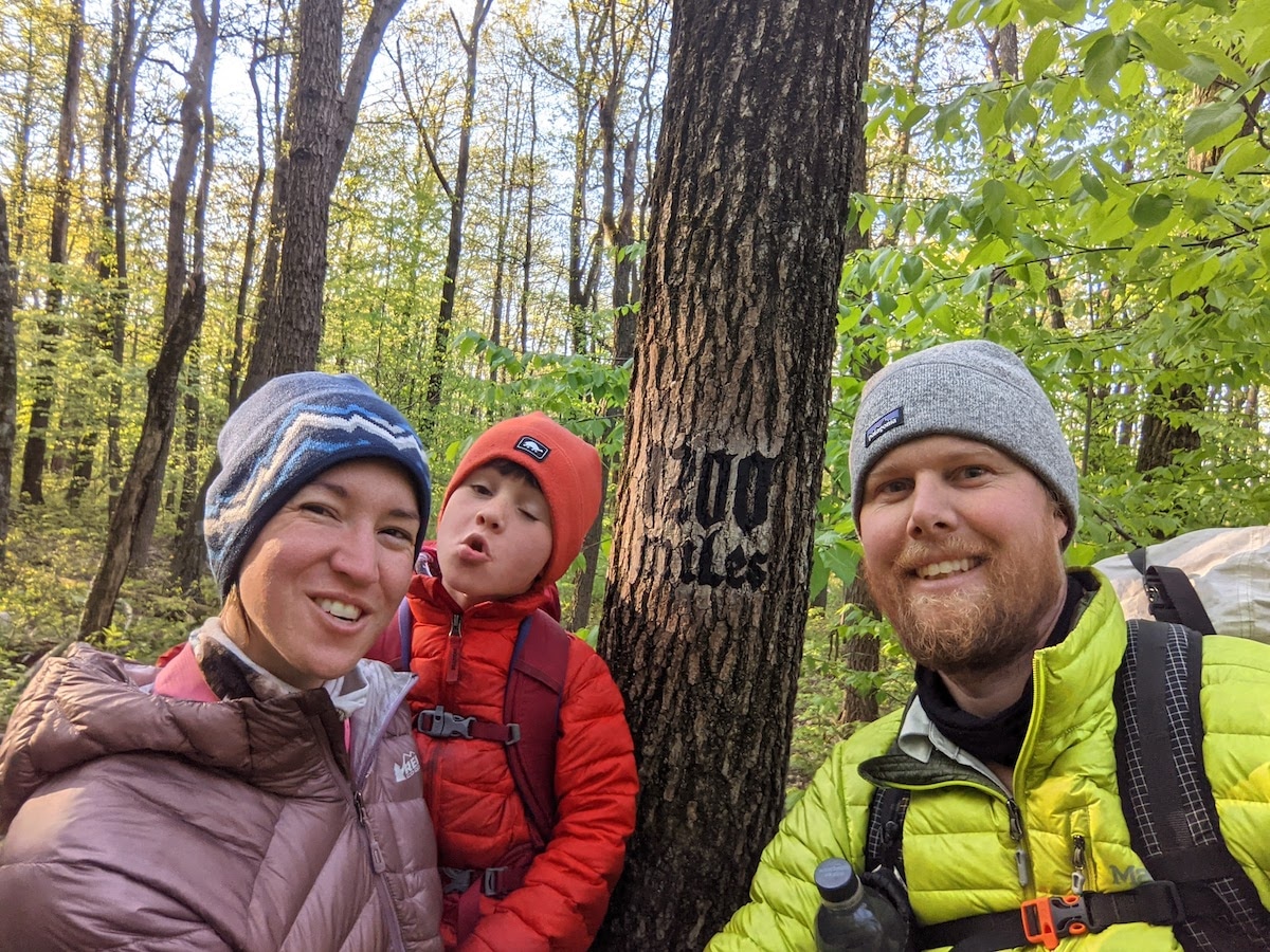 Sutton Family on the Appalachian Trail