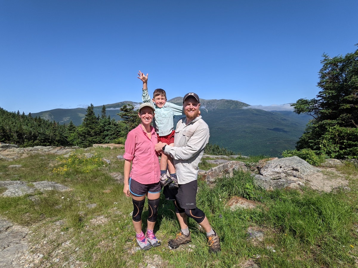 Sutton Family on the Appalachian Trail