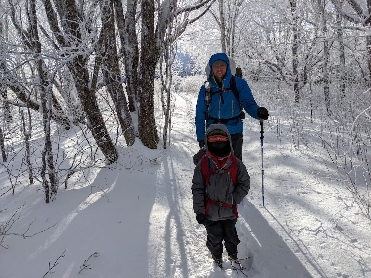 Sutton Family on the Appalachian Trail