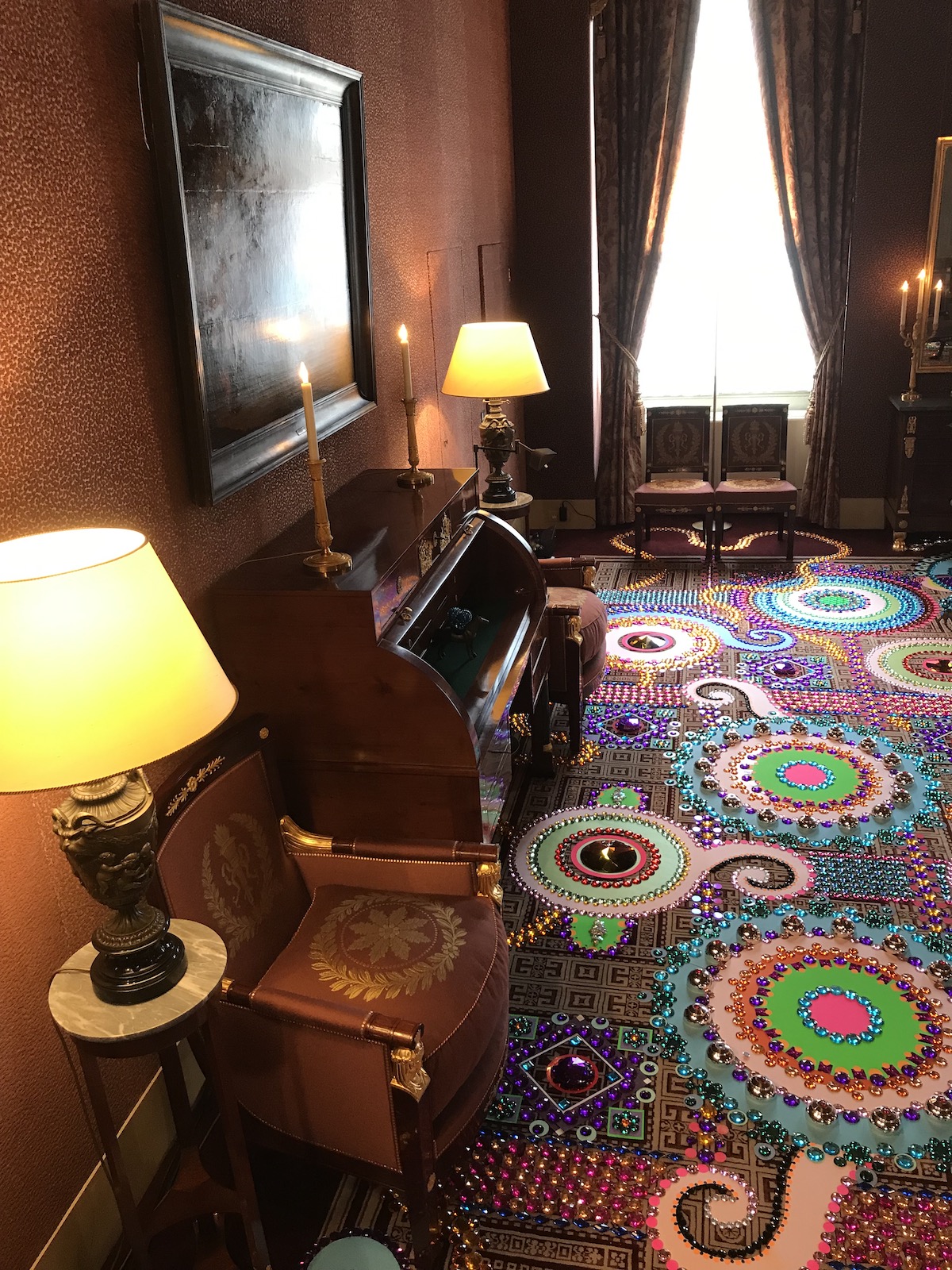 Carpet Gem Art Installation by Suzan Drummen