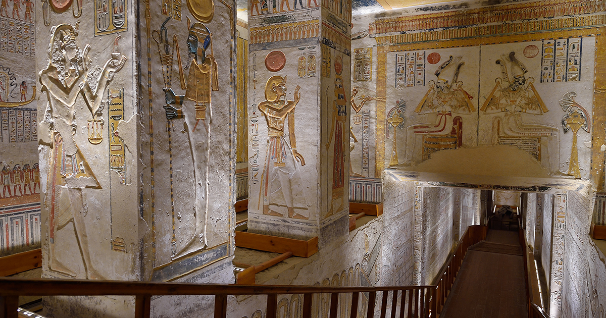 egyptian pharaohs tomb