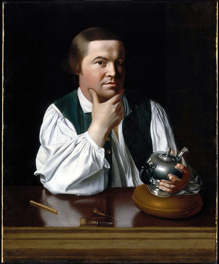 J S Copley Paul Revere