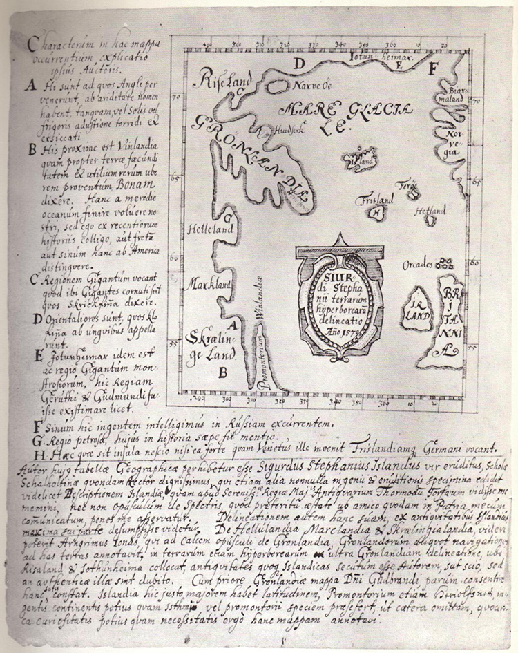 Skálholt Karte Manuscript