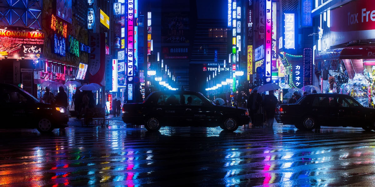 Tokyo la nuit de Liam Wong