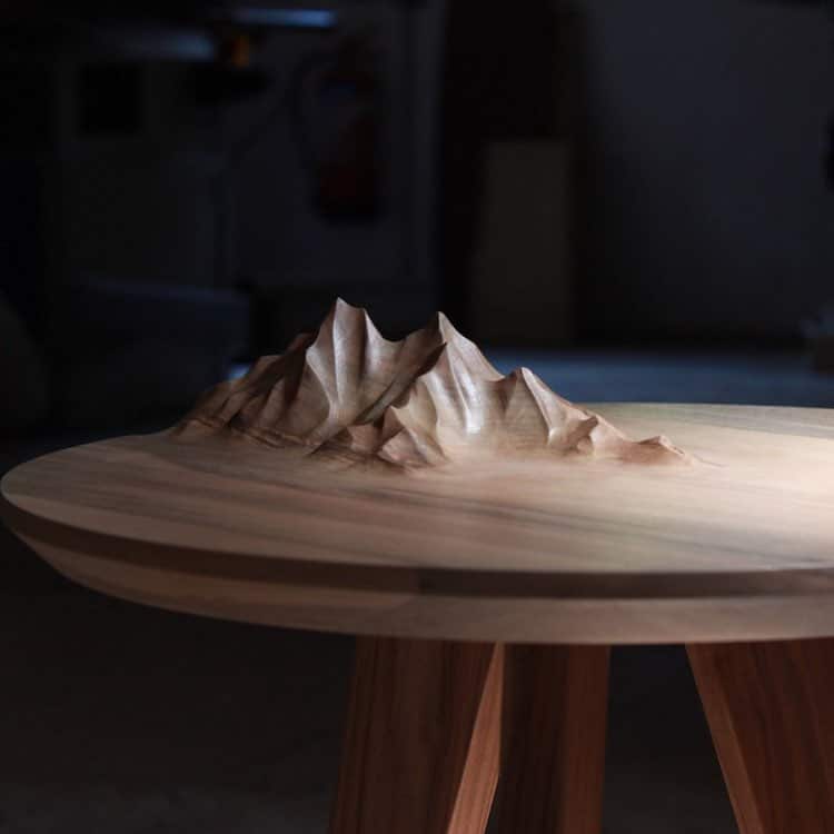 Mountainous Relief Furniture by Ben & Manu