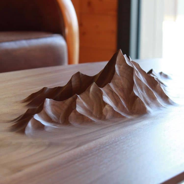 Mountainous Relief Furniture by Ben & Manu