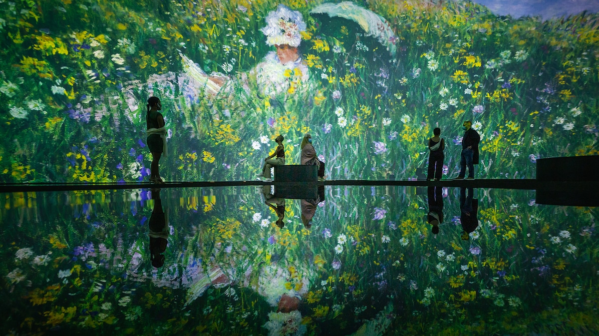 Exposición inmersiva de Monet en Toronto