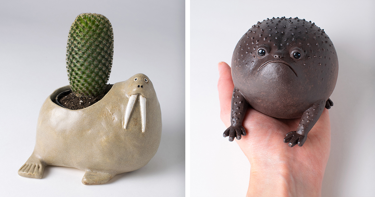 Artist Crafts Weird and Wonderful Creatures From Clay