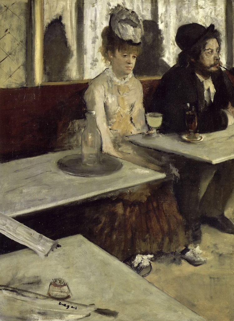 L'Absinthe par Edgar Degas
