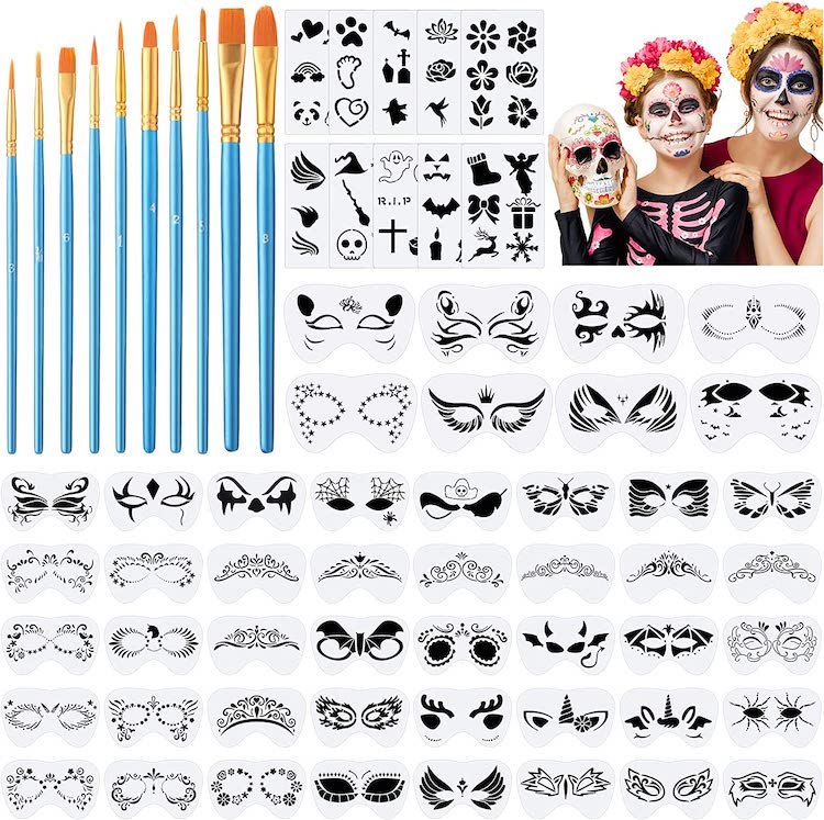 Easy Face Painting Templates Printable Infoupdate