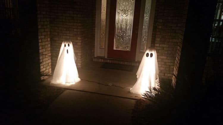 DIY Ghost Lights for Halloween
