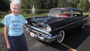 Woman Bought Her 1957 Chevrolet 64 Years Ago and Still Drives It Today