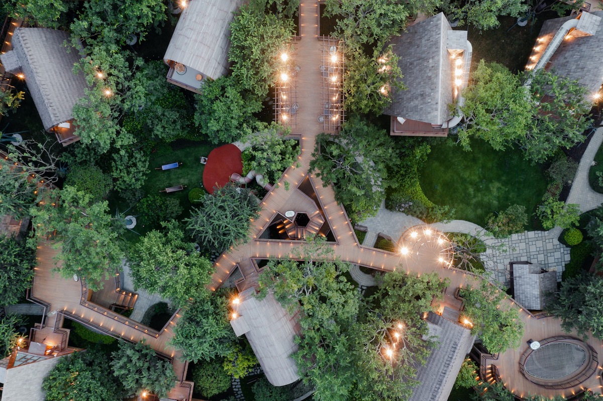 Aerial View of Guilin Lebei Homestay Hotel by aoe