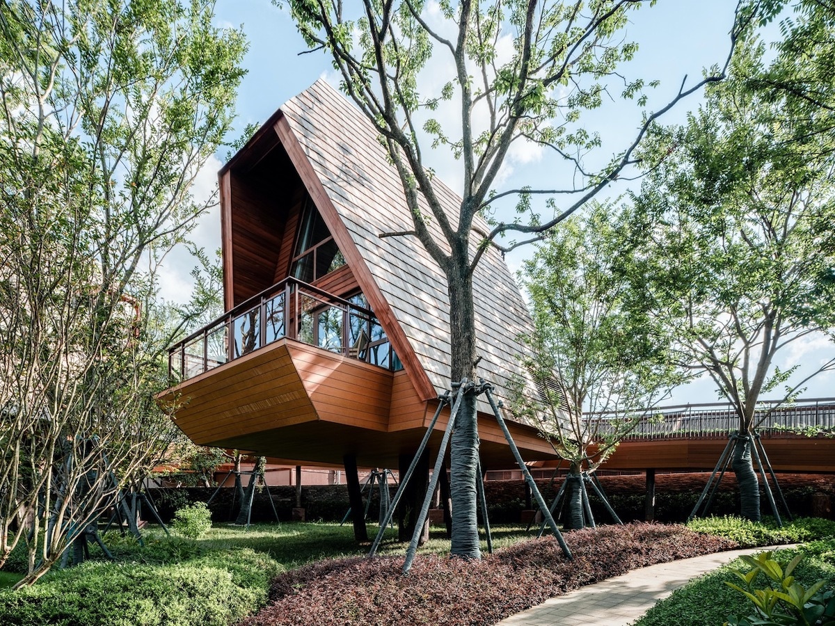 Structure in the Guilin Lebei Homestay Hotel by aoe