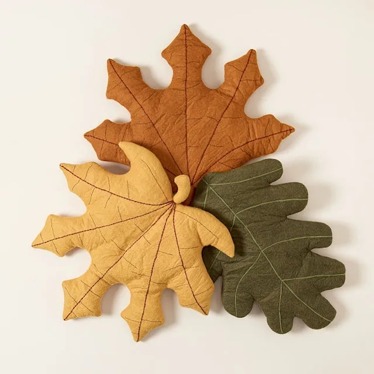 Leaf Pillows