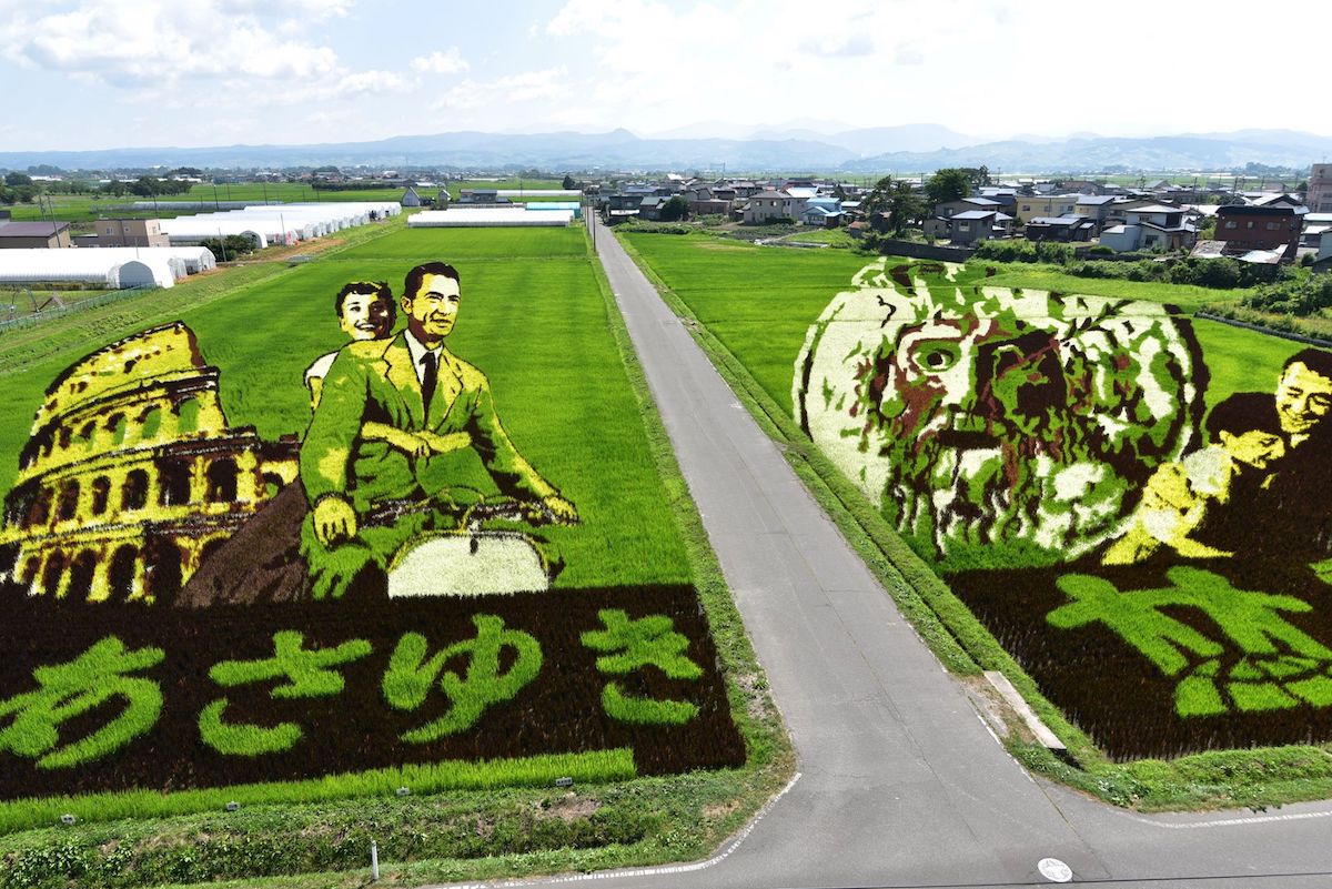 Inakadate Village Rice Paddy Art