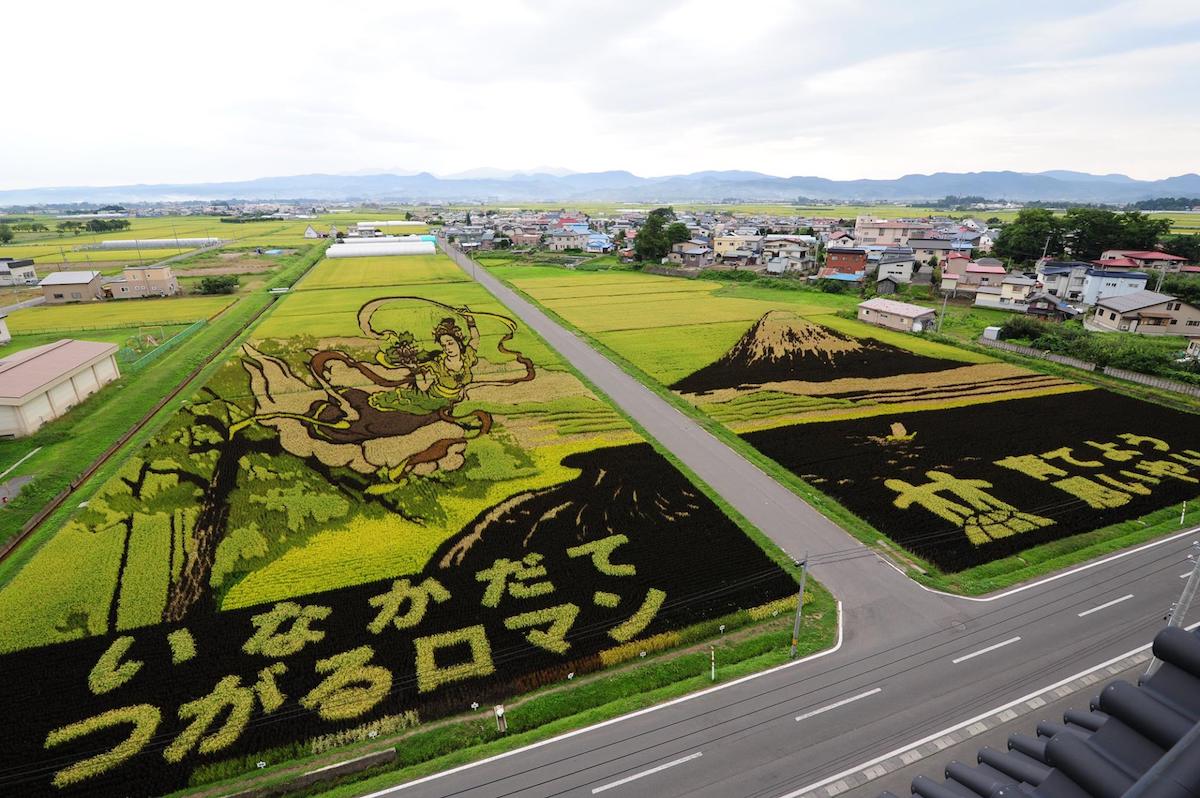 Inakadate Village Rice Paddy Art