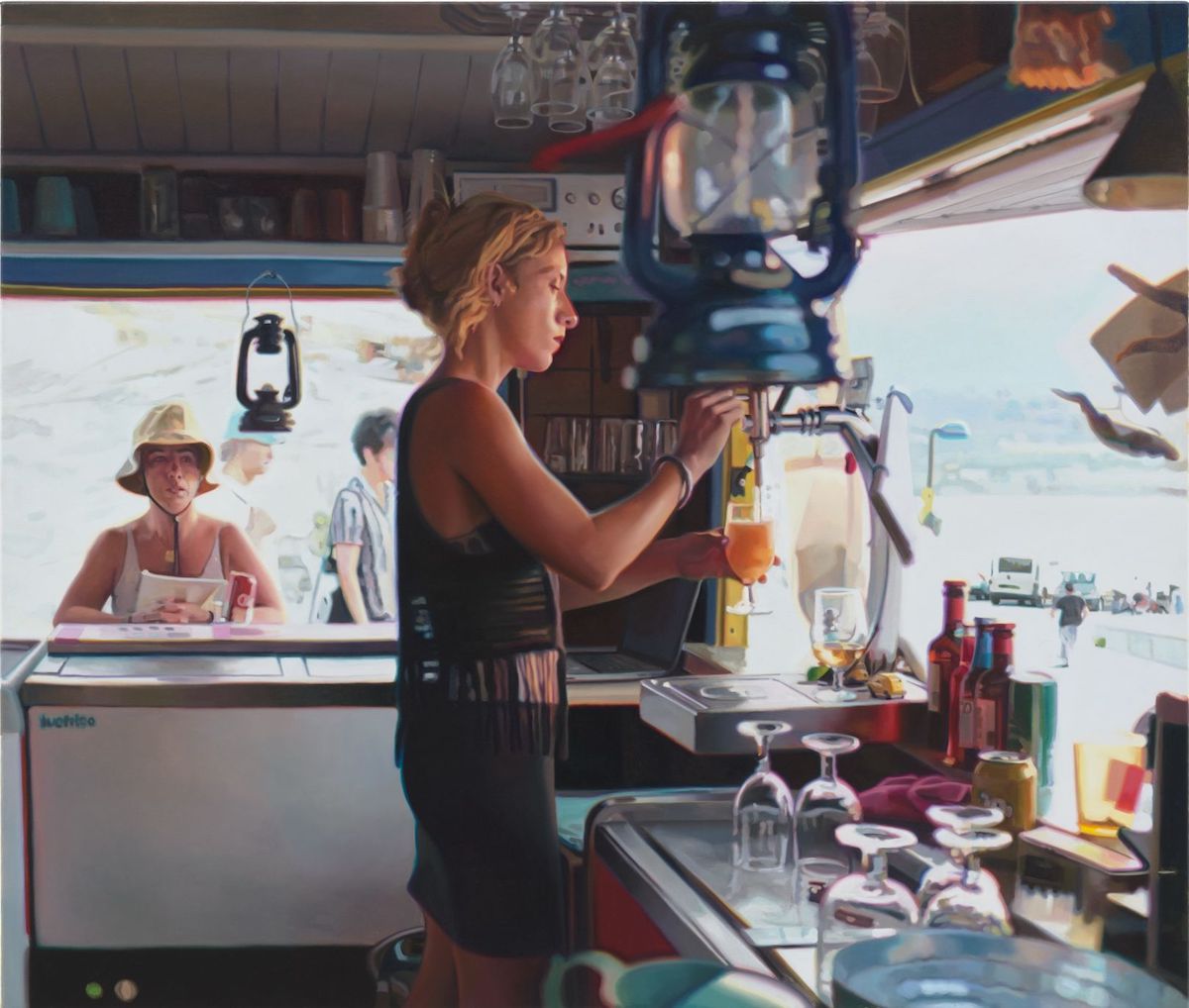 Realistic Oil Paintings of Modern Life by Kate Waters