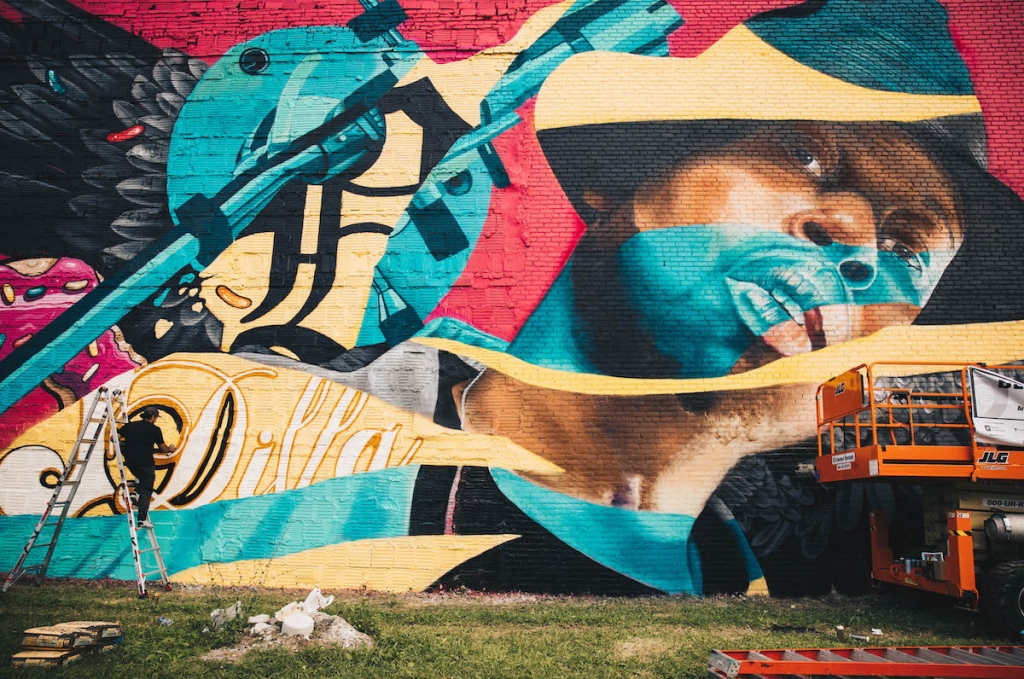 BlackLed Mural Festival Has Brought More Color to the Streets of Detroit
