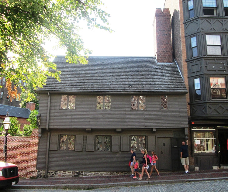 Paul Revere House Historic Home