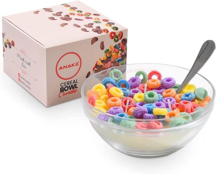Bowl of Cereal Candle