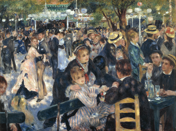 Bal du la Moulin de la Galette par Renoir