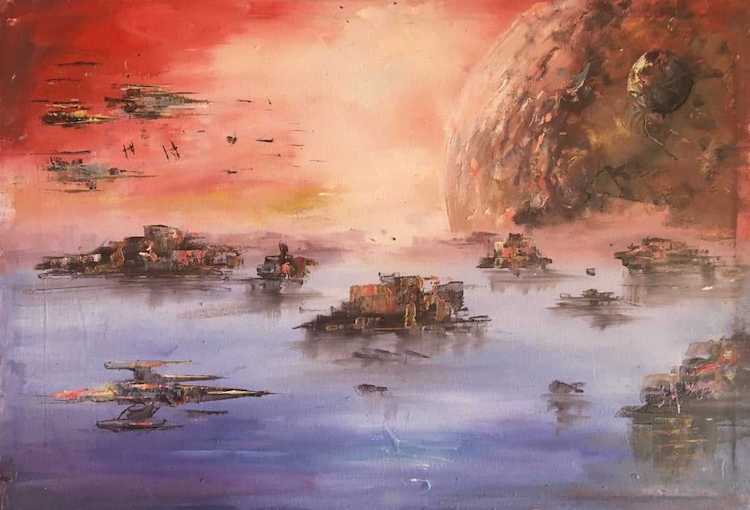 Star Wars Oil Paintings by Naci Caba