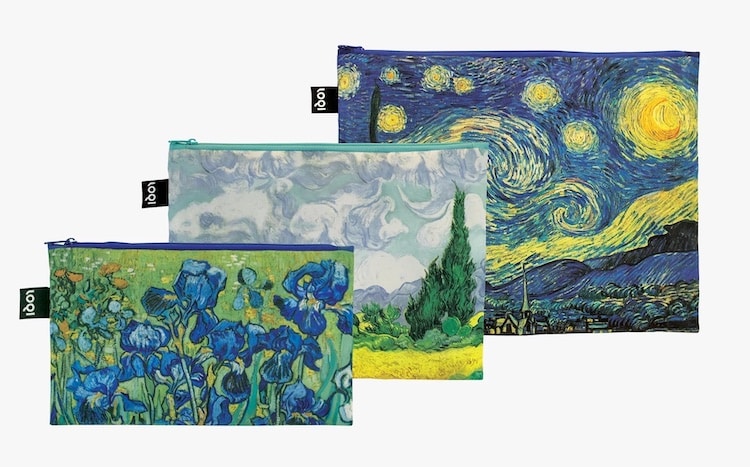 Van Gogh Zip Pockets
