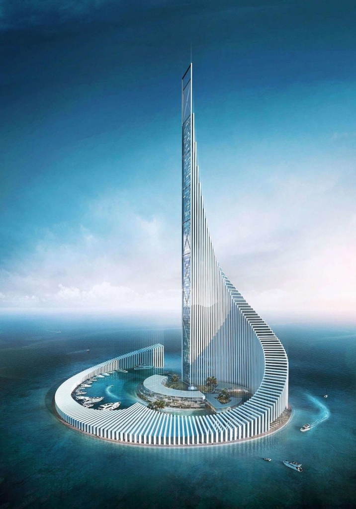 Domino Tower On The Manmade Island Of Zanzibar Could Become The Second 