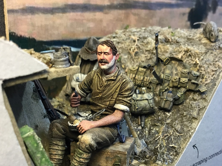 World War I Figure Painted by Mike Butler