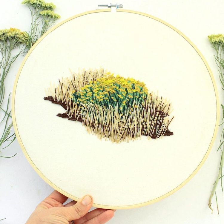 Embroidery Art by Anna Hultin