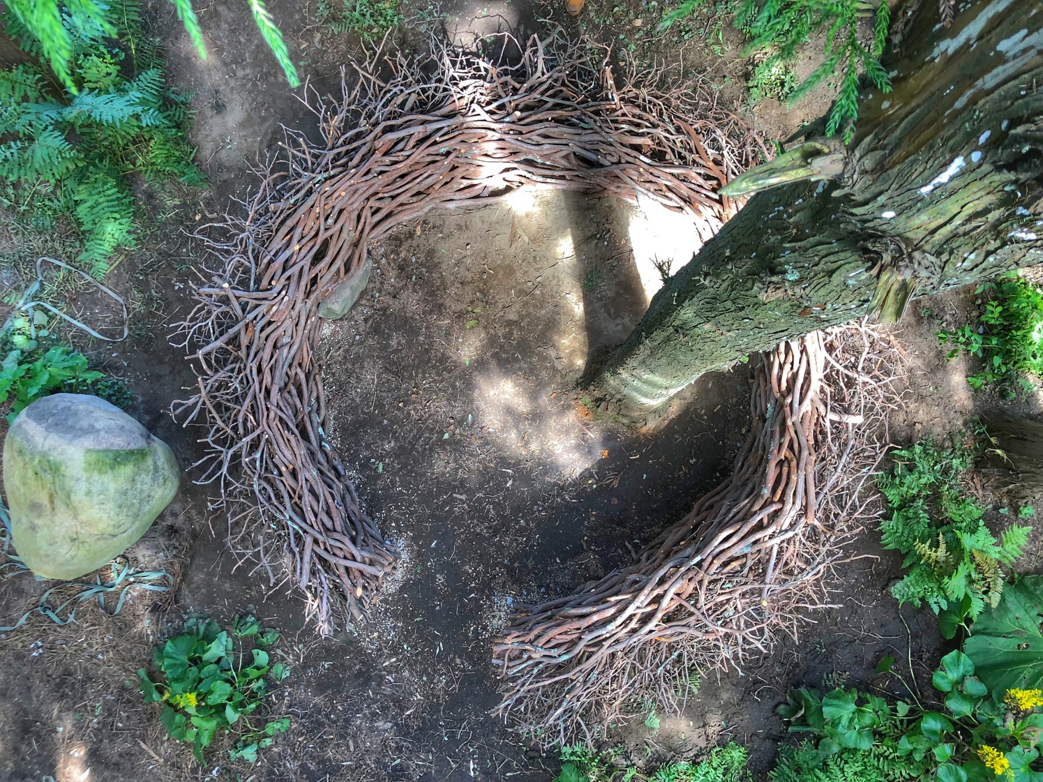 Giant Nest Sculptures by Charlie Baker