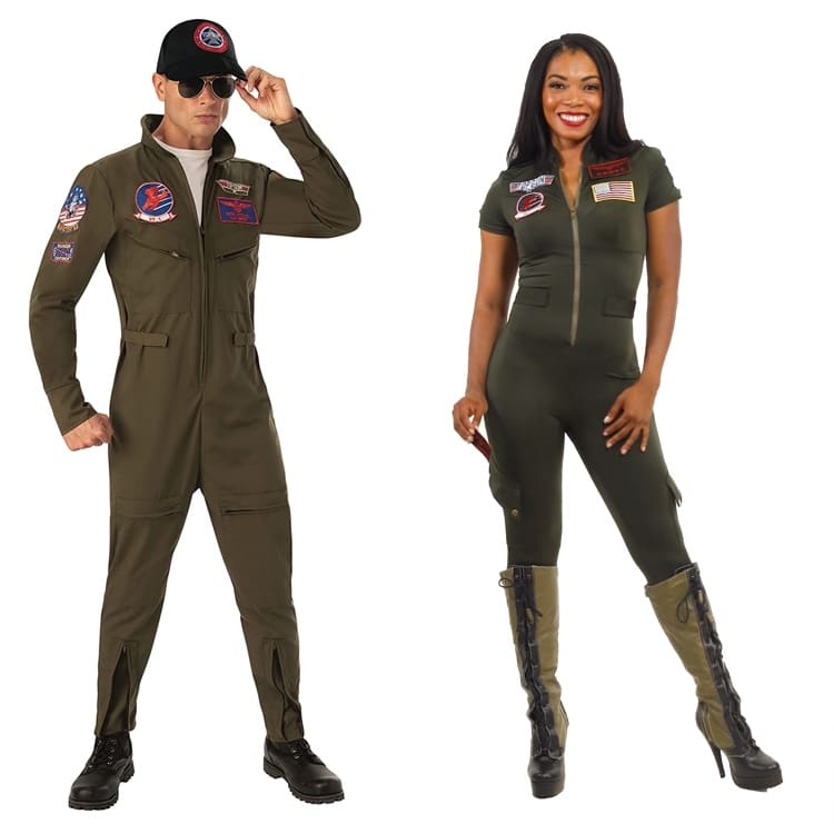 Top Gun Couple's Costume