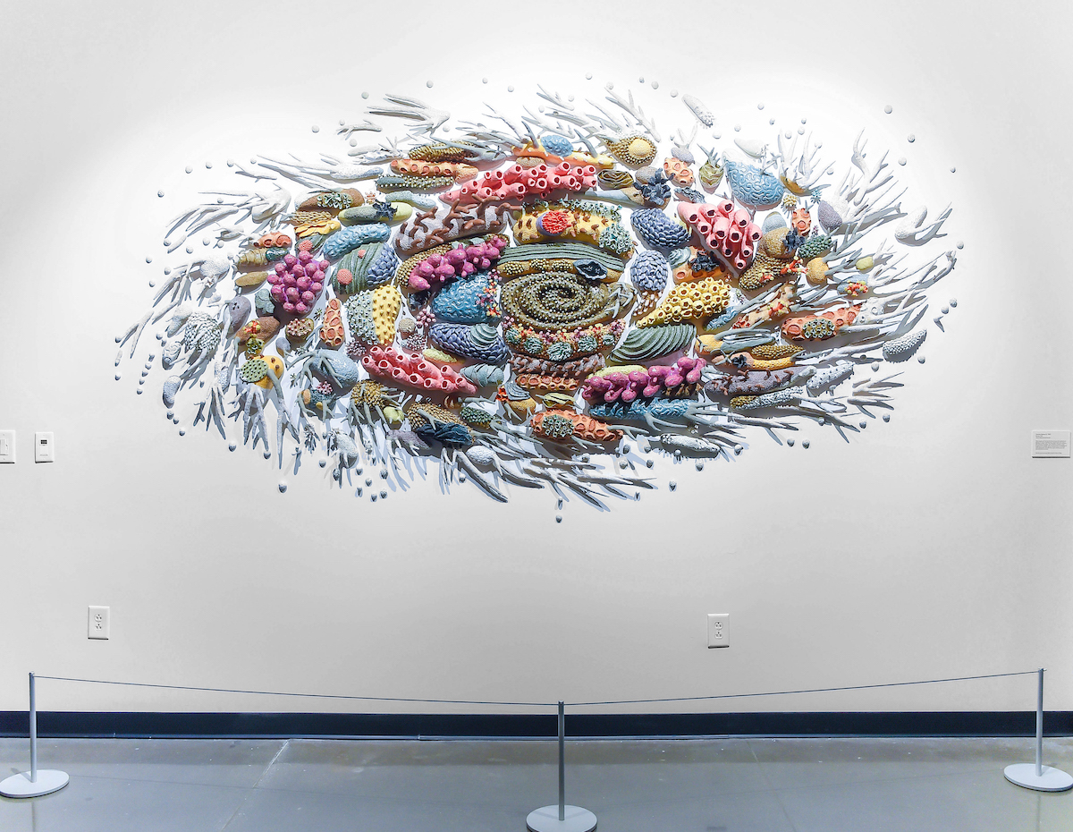 Swirling Ceramic Installations Raise Awareness For the Fragile Beauty of ‘Our Changing Seas’