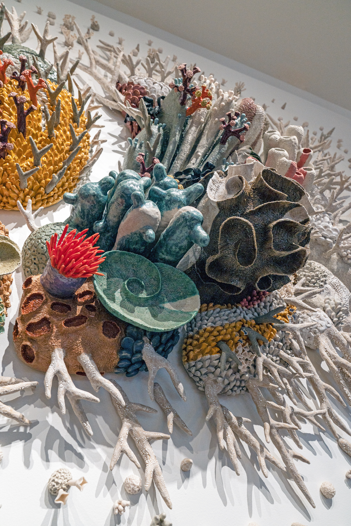 Ceramic Art Installation by Courtney Mattison