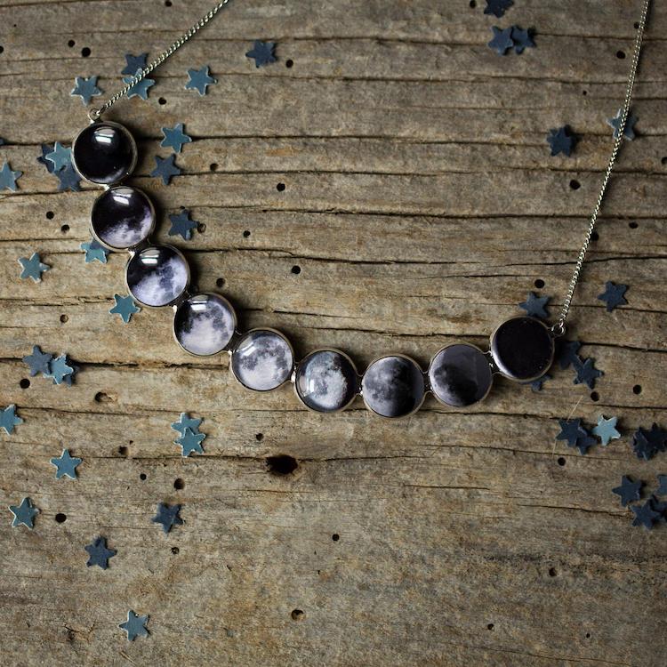 Curved Moon Necklace