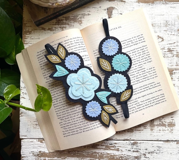 Felt Bookmarks