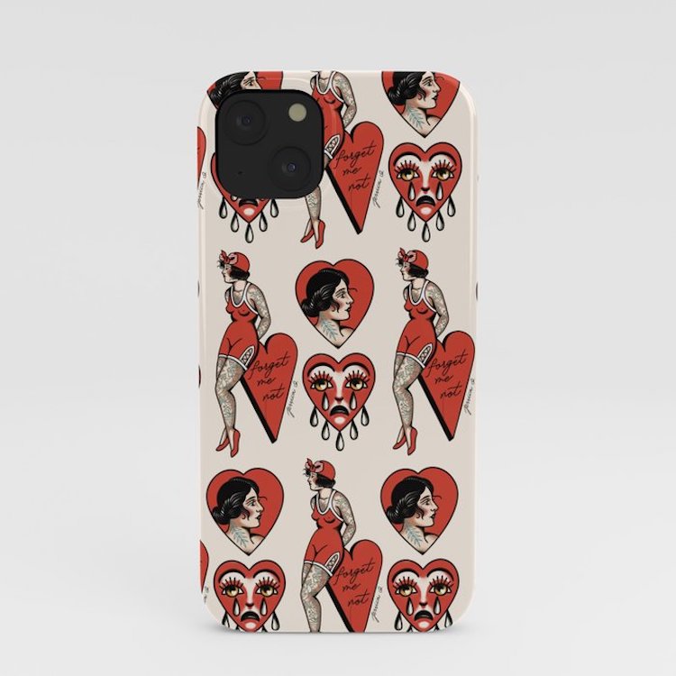 Hearts iPhone Case