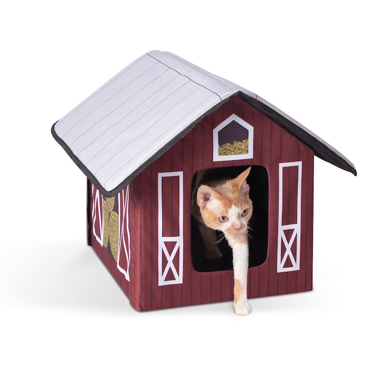 Heated Outdoor Cat House by K&H Pet Products