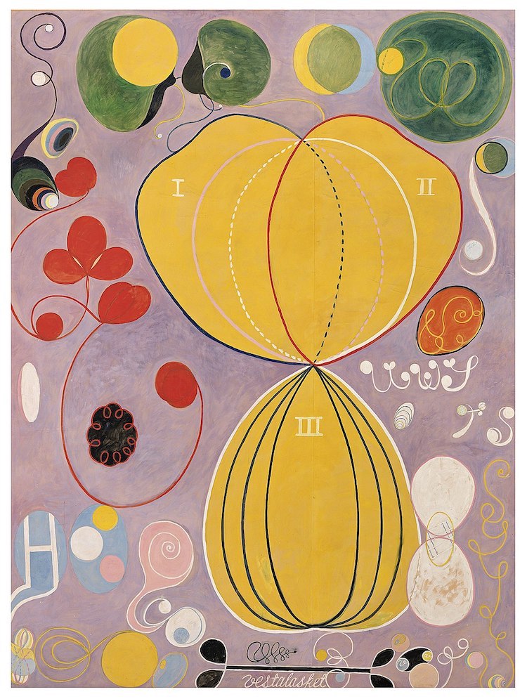 No. 7 Adulthood Painting by Hilma Af Klint