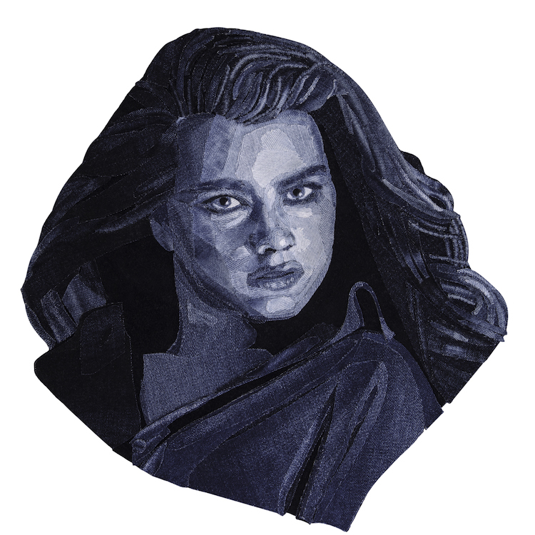 Denim Legends Portrait of Brooke Shields