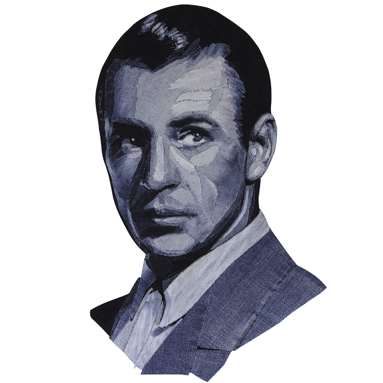 Denim Legends Portrait of Gary Cooper