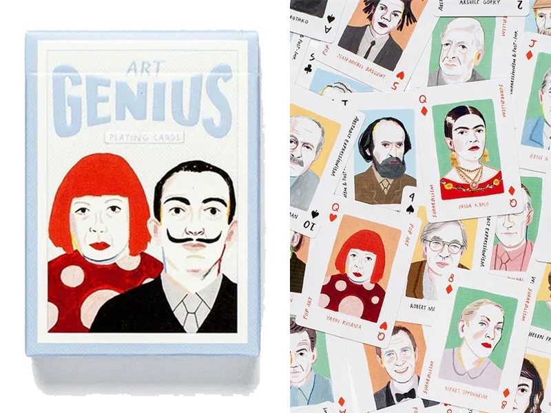 Art Genius Playing Cards