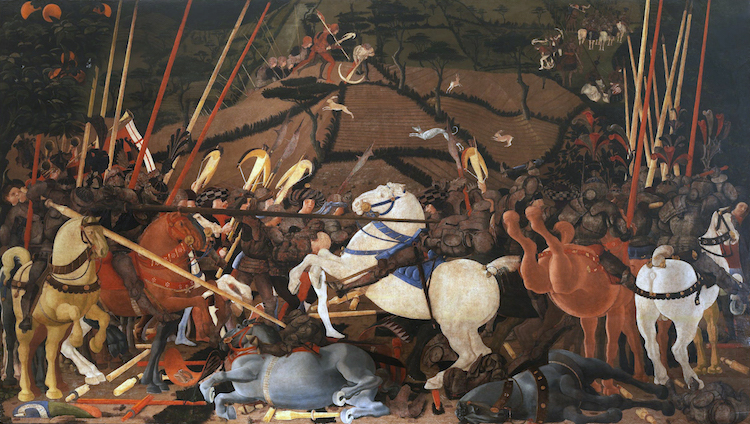 Battle of San Romano by Paolo Uccello