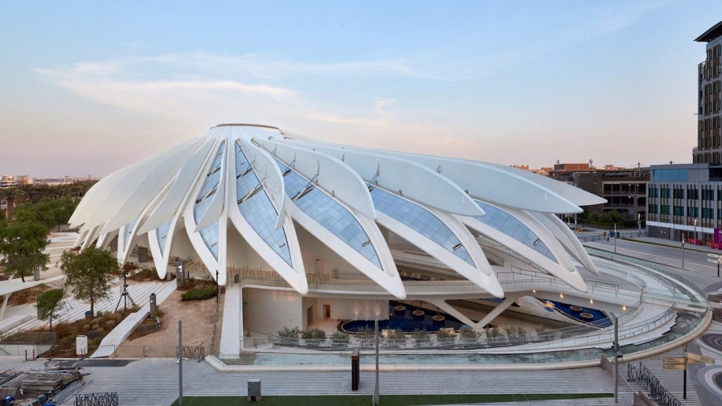 Santiago Calatrava Designs Futuristic UAE Pavilion for Dubai Expo 2020