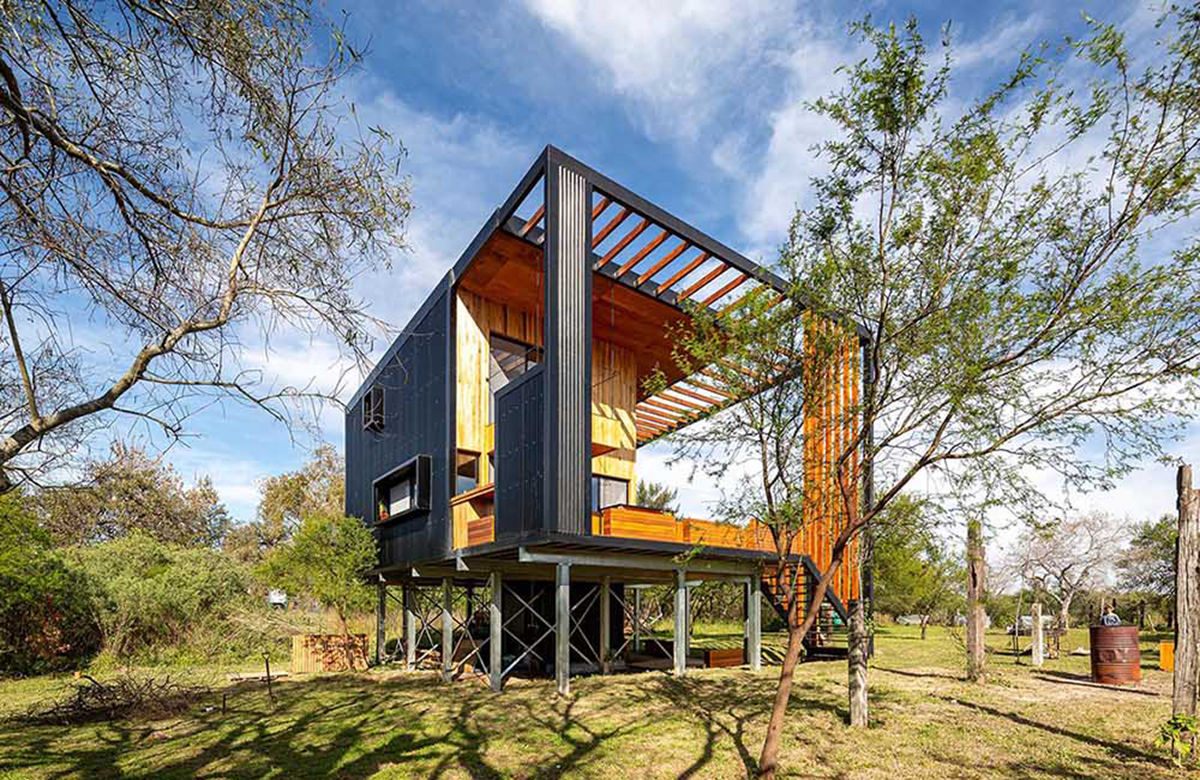 Esta casa en Argentina tiene una rampa para patinetas