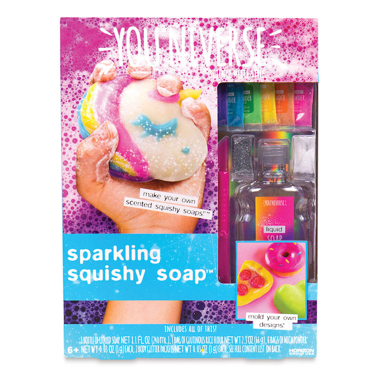 Sparkling Squishing Soap