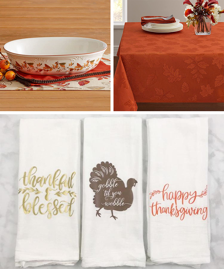 Simple and Rustic Thanksgiving Table Decor - Organize by Dreams